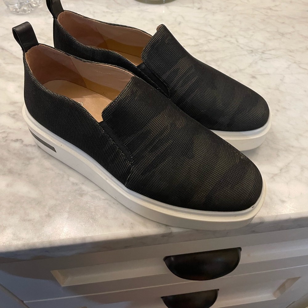 Camo Platform Slip-on